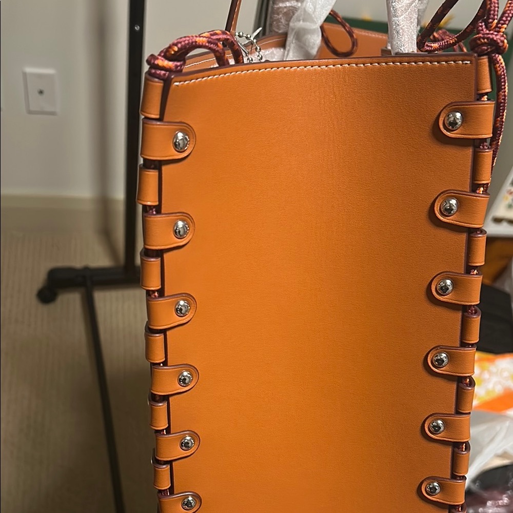 Coach Large Rivet Tote Bag - Picture 9 of 9